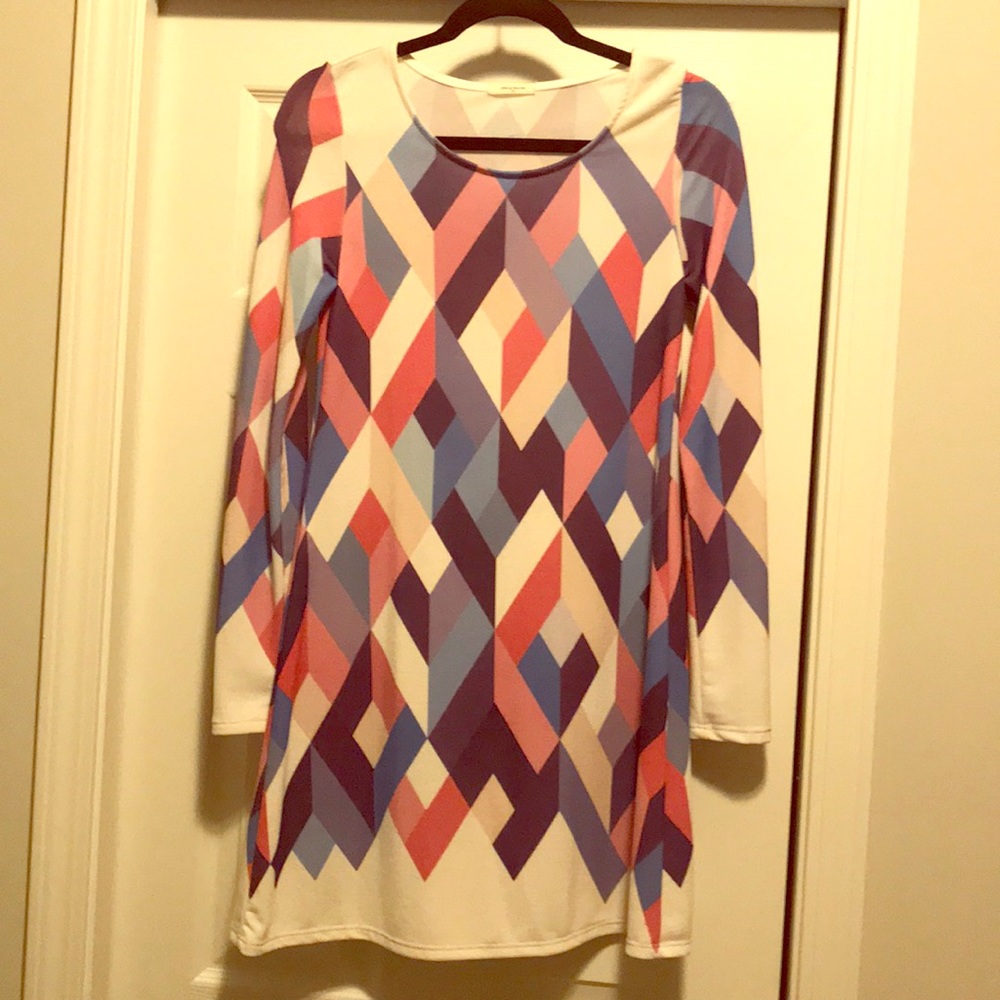Colored spring dress